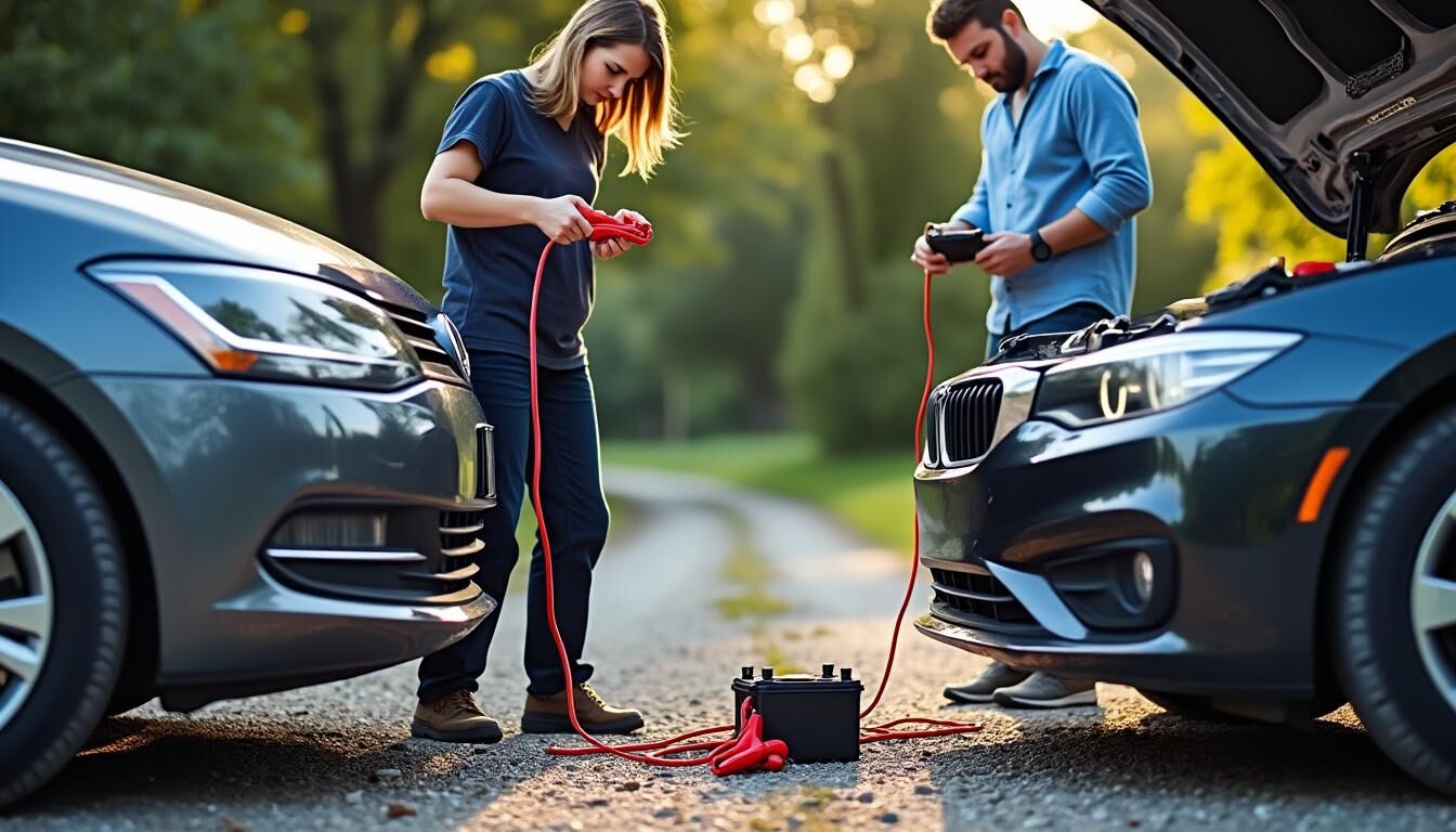 Découvrez les étapes faciles pour démarrer votre voiture avec des câbles de démarrage. Suivez notre guide pratique et ne laissez plus une batterie déchargée vous freiner !