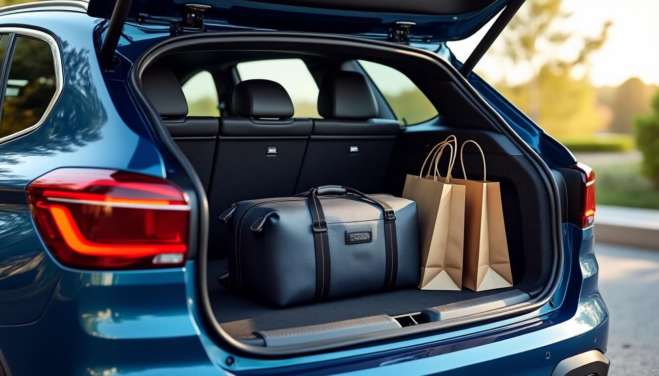Découvrez les détails du volume de coffre de la BMW X1, incluant sa capacité, ses dimensions et le volume total disponible pour vos bagages. Obtenez toutes les informations nécessaires pour un voyage confortable et pratique.